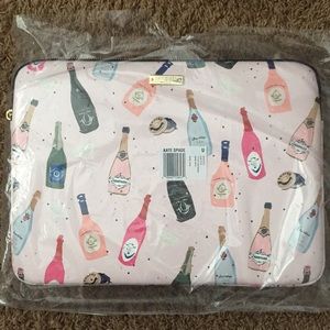 Kate spade champagne laptop sleeve 13 inch
